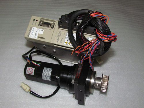 YASKAWA SGM-01A3G26 / CP-16A-11-J603A-SP / SGDA-01AP AC SERVO MOTOR &amp; SERVO PACK