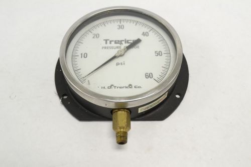 TRERICE PRESSURE 0-60PSI 5-1/2 IN 1/4 IN GAUGE B254752