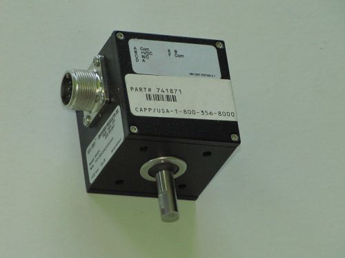 ACCU-CODER ROTARY ENCODER  # 716-0720-O-IND12-6-S-S-N ---NEW---