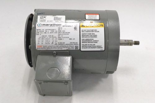 Marathon lvj 145ttdr4316aa 2hp 208-230/460v 3450rpm 145tcvz 3ph ac motor b315773 for sale