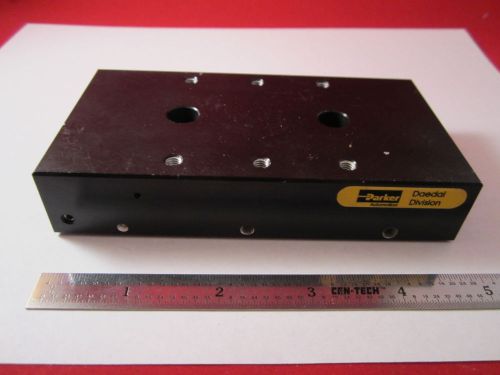 OPTICAL POSITIONER PARKER DAEDAL AUTOMATION OPTICS STAGE BIN #7B ii