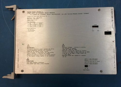 Agilent 75000 Series C, E1460-66201, For E1460A 64-Channel Relay Multiplexer