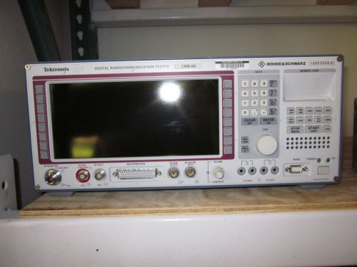 Tektronix (R&amp;S) CMD 80 Digital Radio Tester  14 Day