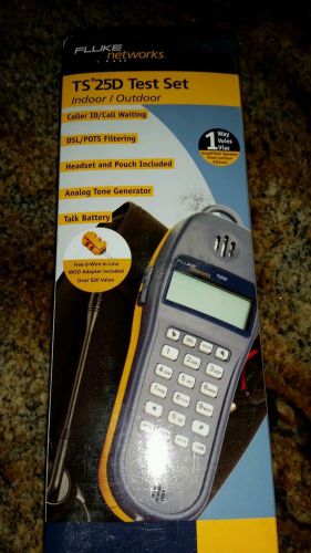 Fluke Networks 25501109 TS25D Telephone Test Set