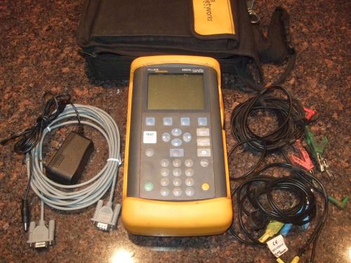 FLUKE NETWORKS 990DSL COPPERPRO TESTER WIDEBAND TDR CABLE DSL TESTER RFL 3.21.36