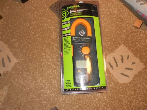 GreenLee CM-1300 HVAC Digital Clamp Multimeter and Probes