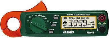 Extech 380942 Clamp Meter + DMM Mini 30A AC/DC True RMS