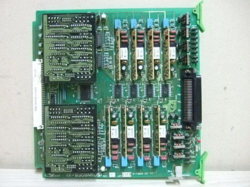 Iwatsu ADIX IX-8SUBM Circuit Card WITH 2 IX-4RCVS DAUGHTER BOARD PHONE SYSTEM