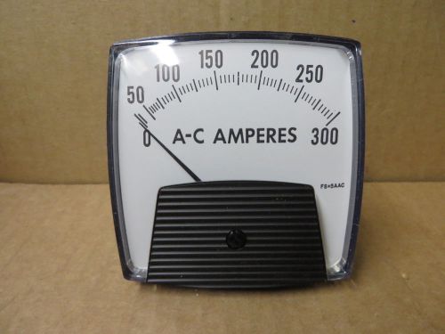 PANEL METER ac amperes 0-300  new unused