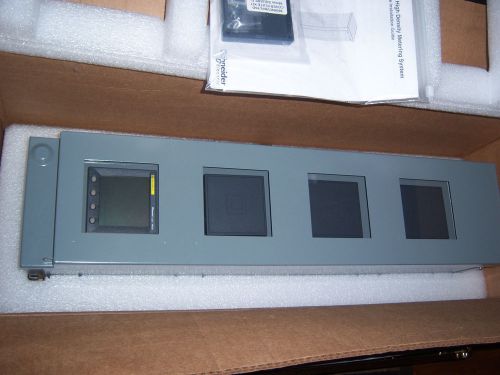 Schneider Electric PowerLogic High Density Metering 4 Meter Enclosure  + PM210