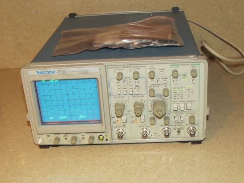 ^^ TEKTRONIX 2445 150MHz 2CH OSCILLOSCOPE