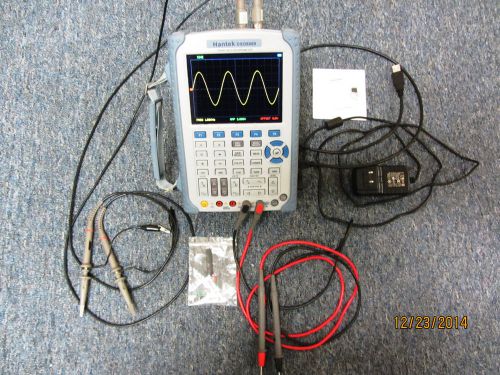 Portable Hantek DSO8060 2CH 60MHz HandHeld Oscilloscope Scopemeter 250 MSa/s