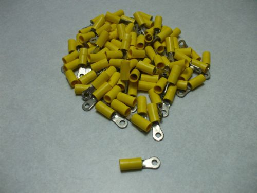 10 12 GA GAUGE AWG #6 8 RING CRIMP CONNECTOR CONNECTORS TERMINAL 90PC LOT READ