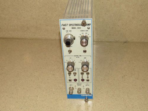 Canberra model 2024 fast spectroscopy amplifier  nim bin module plug in for sale