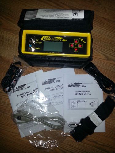 New! birdog ultra satellite signal finder meter swm fta hd directv dish network for sale