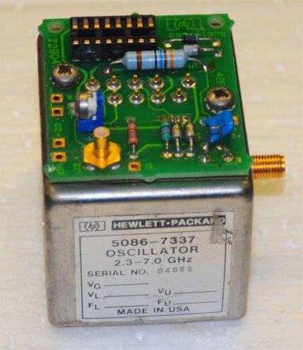 Hp 5086-7337 2.3-7 ghz yig oscillator for sale