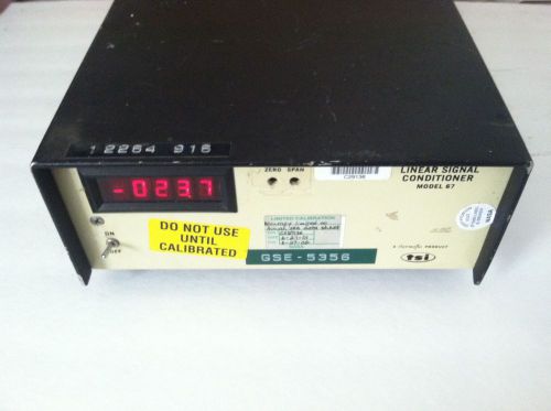 Linear Signal Conditioner, Model 67, Range 0-200 NASA, TSI CO.