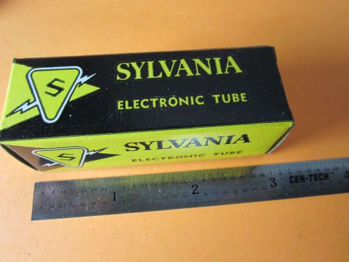 VACUUM TUBE  SYLVANIA 6BQ7A RECEIVER TV HAM RADIO  BIN#D6