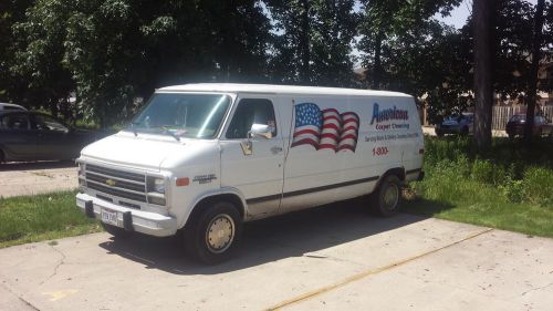 Blue wave carpet cleaning truck mount &amp; work van