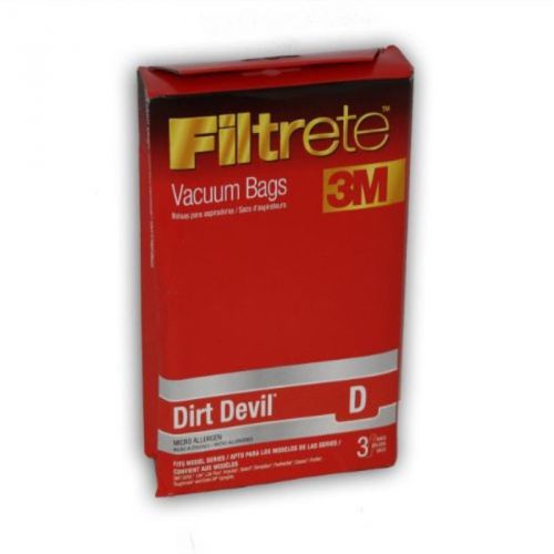 DIRT DEVIL STYLE D BAG PK3 EUREKA COMPANY Housewares 65701A-6 023169121300