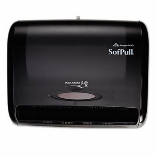 Georgia pacific automatic sofpull roll towel dispenser, smoke (gpc58470) for sale