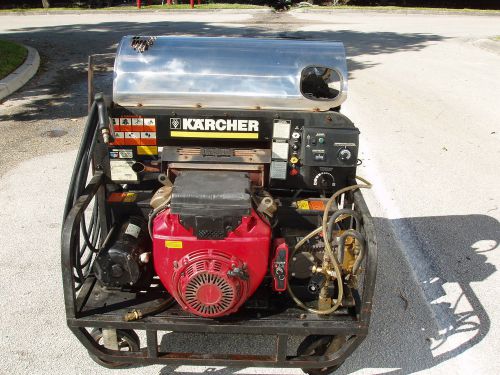 ****KARCHER GAS POWERED, HOT PRESSURE WASHER****