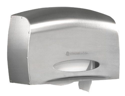 Kimberly-Clark Professional 09601 Stainless Steel Coreless JRT Bath Tissue Dispe