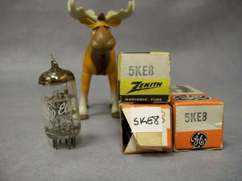 5KE8 Vacuum Tubes  Lot of 3  GE / Zenith