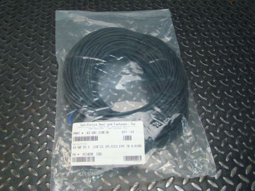 Spliced EPR 70 O-Ring 43.60&#034; ID x .210&#034; CS