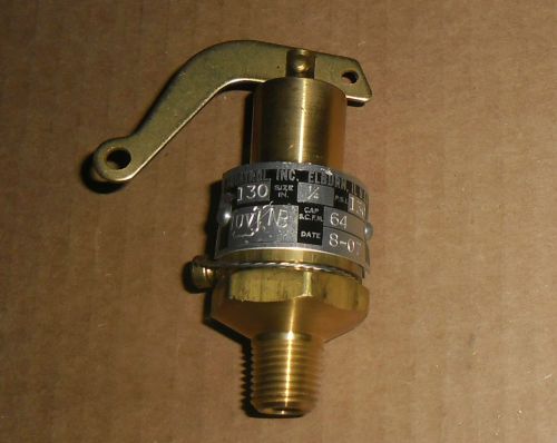 Aquatrol No 130 1/4&#034; Relief Valve 130PSI, Cap 64SCFM