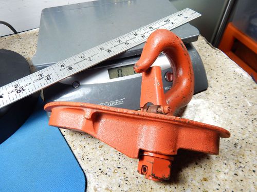 Un-Used CM-5 #35740 Swivel specialty base mounted 4in hoist hook,3lb 11.4oz