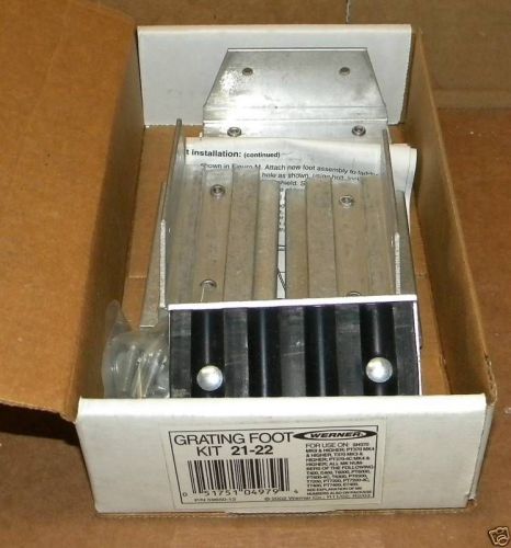 WERNER 21-22 GRATING FOOT KIT NIB 59650-12