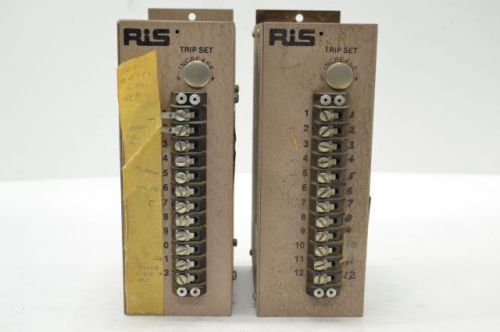 LOT 2 ROCHESTER ET-1214 RIS FAILSAFE 117V-AC CURRENT ALARM TRIP DEVICE B244017