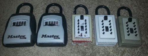 High Quality Real Estate Lockbox Lot (5)