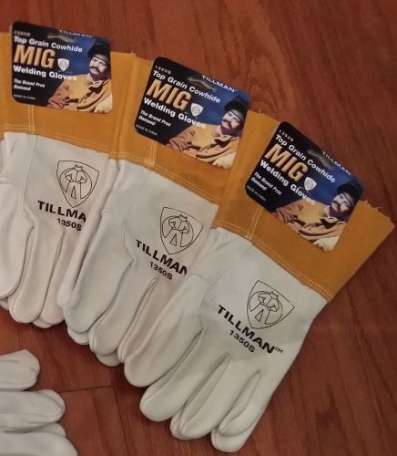 1 Small Pair Tillman 1350 Tig/Mig Welding Gloves - NEW - SUPER SOFT