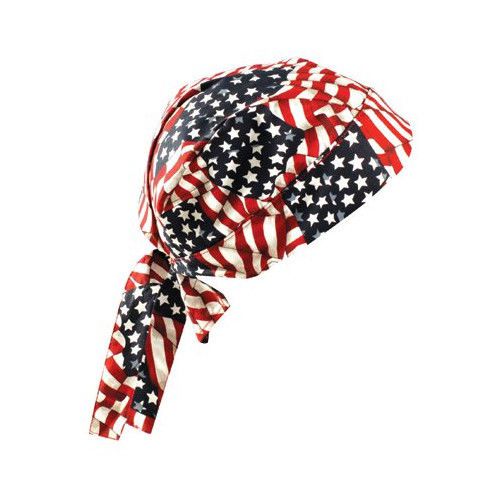 OccuNomix Tuff Nougies Regular Tie Hats - tuff nougies reg tie hat: wav