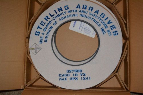 New lot of 2 Sterling  KA60 18 V2  20&#034; x .5&#034; x 10&#034; Grinding Wheel Free Shipping