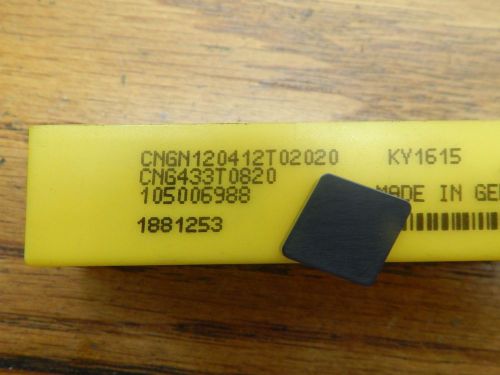 Kennametal CNG 433 T0820 KY1615 Ceramic Insert