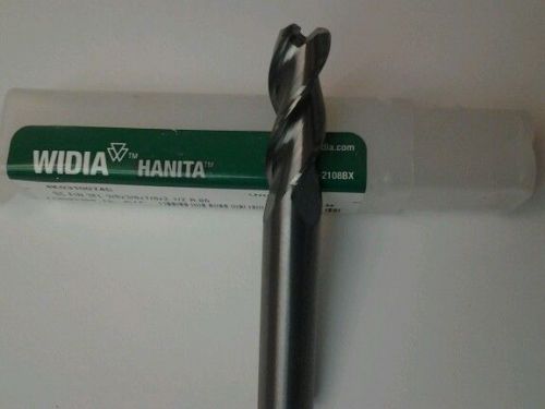 WIDIA SOLID CARBIDE ENDMILL   3/8 DIA  3 FLT .060R  P/N 4K0310074C