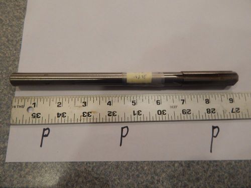 Carbide Tippen Chucking Reamer .6235&#034; -- 6 Flute