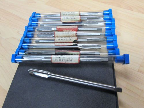 7/16 - 14 x 6&#034; long taps set of 10