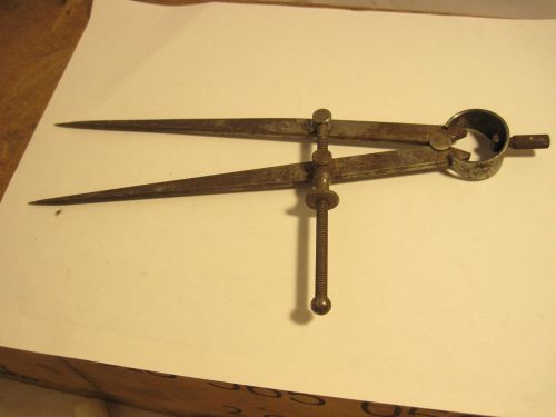 VINTAGE LS STARRETT ATHOL MASS DIVIDER MACHINIST WORK CALIPER