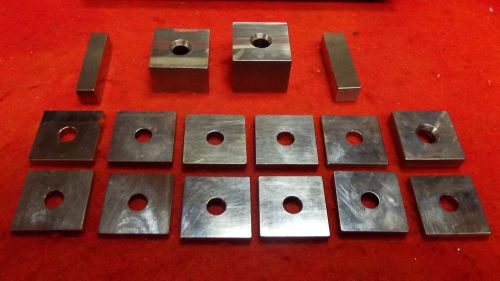 Mixed Lot of # 16 Steel Gauge Blocks Fonda, P/W, &amp; Brown and Sharpe