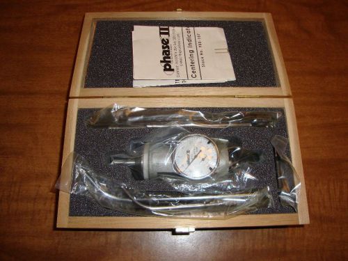 PHASE II  2 Centering Indicator No 900-107 New Free Shipping