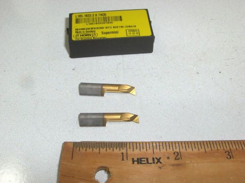 PH HORN L105.1833.2.6 SUPERMINI BORING TOOLS  (2PCS)