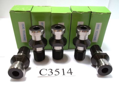 (5) NEW BT50 COOLANT PULL STUDS / RETENTION KNOBS DIN69872A SK50 BT 50 LOT C3514