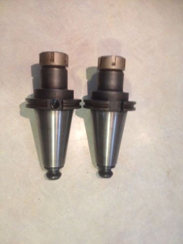 TWO, PARLEC CAT 50 Collet Holder ER 32 Marked C50-32ER4