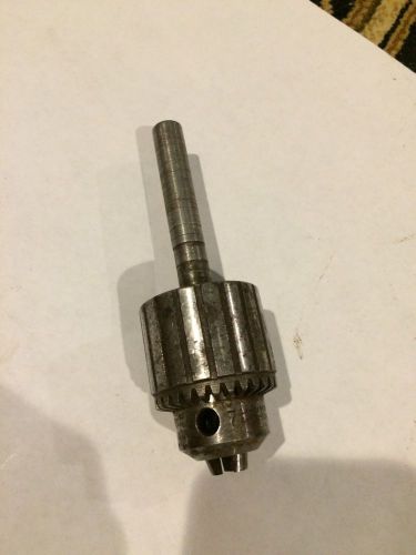 Jacobs Chuck 7 1A Taper 0-1/4&#034; Lathe Chuck Nice