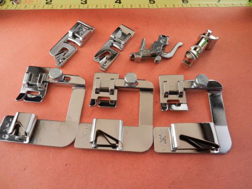 ADAPTER SNAP ON HEMMER FEET SET fits BERNINA OLD STYLE 700,732,800,830,930,