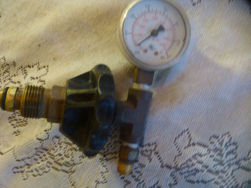 WESTERN ENTRPRISES CGA580 GAS SERVICE PRESSURE GAUGE REGULATOR